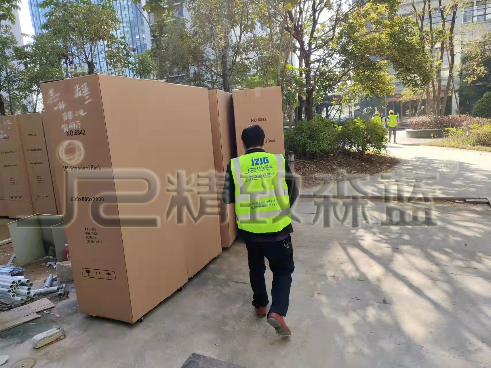 精致機(jī)柜營建工務(wù)署項目，供貨機(jī)柜產(chǎn)品