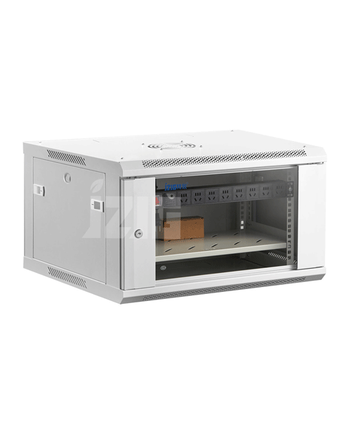 電腦灰玻璃6U掛墻式機柜