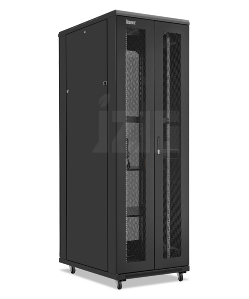 雙開六角門孔門42U機柜