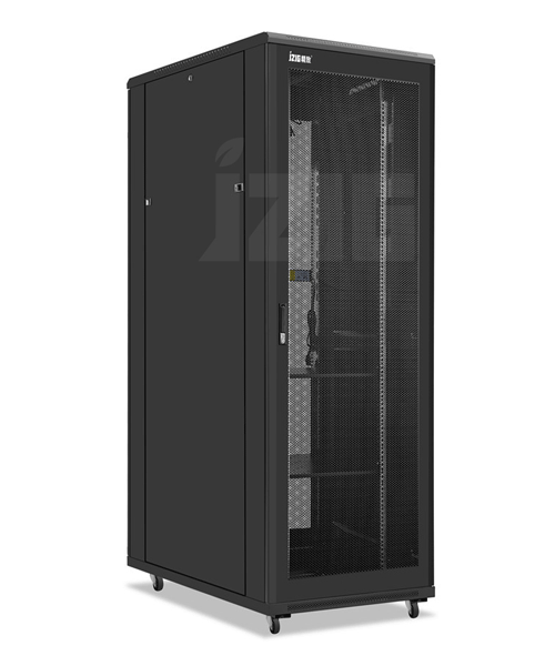 黑色網(wǎng)孔門32U機柜